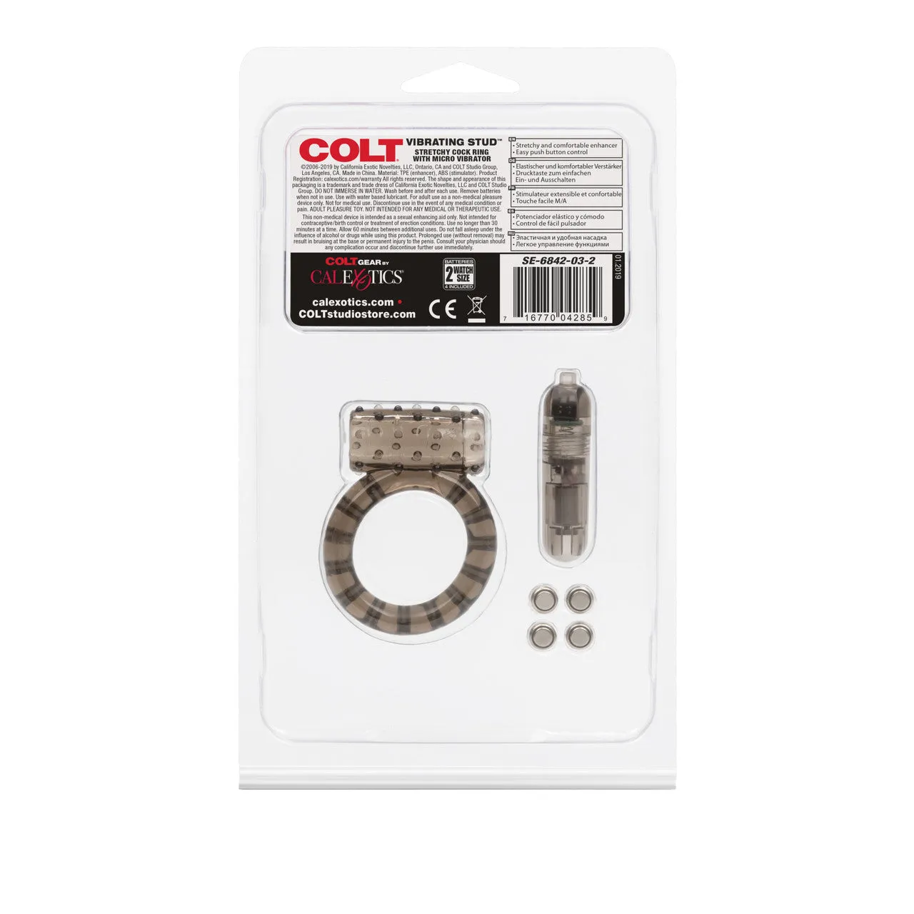 COLT Vibrating Stud Cock Ring