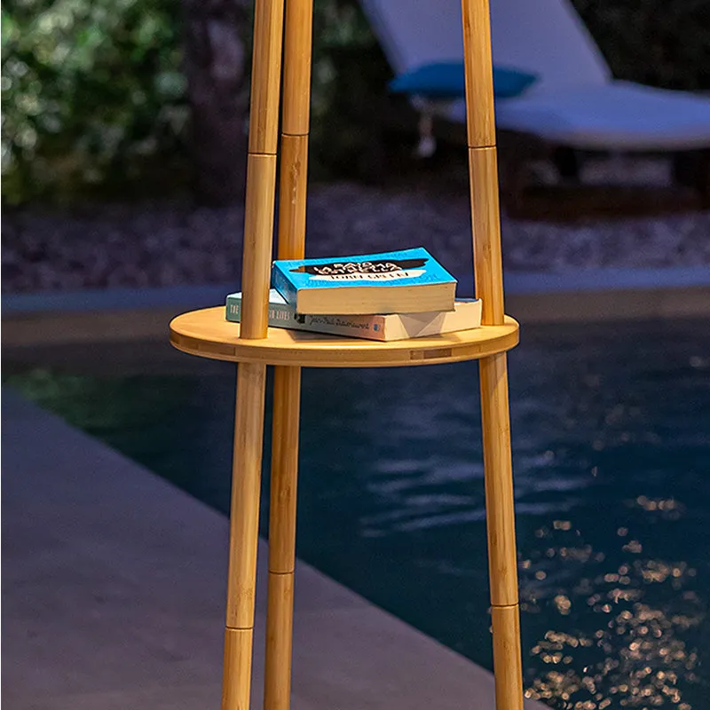 Cordless floor lamp with solar charging OKINAWA