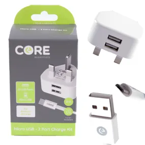 CORE Dual Charger Kit for Micro USB