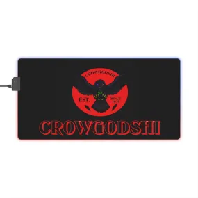 Crowgodshi LED Mouse Pad, RED