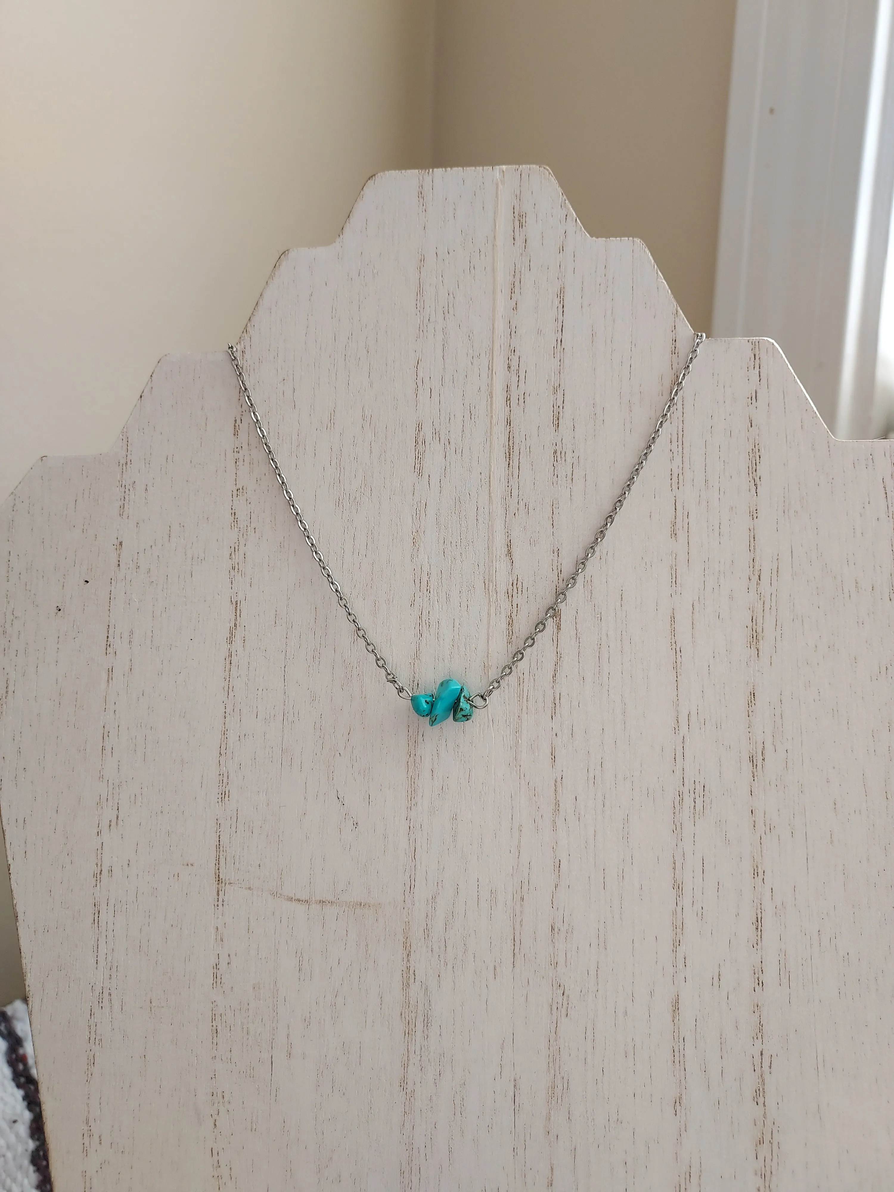 Dainty turquoise Choker