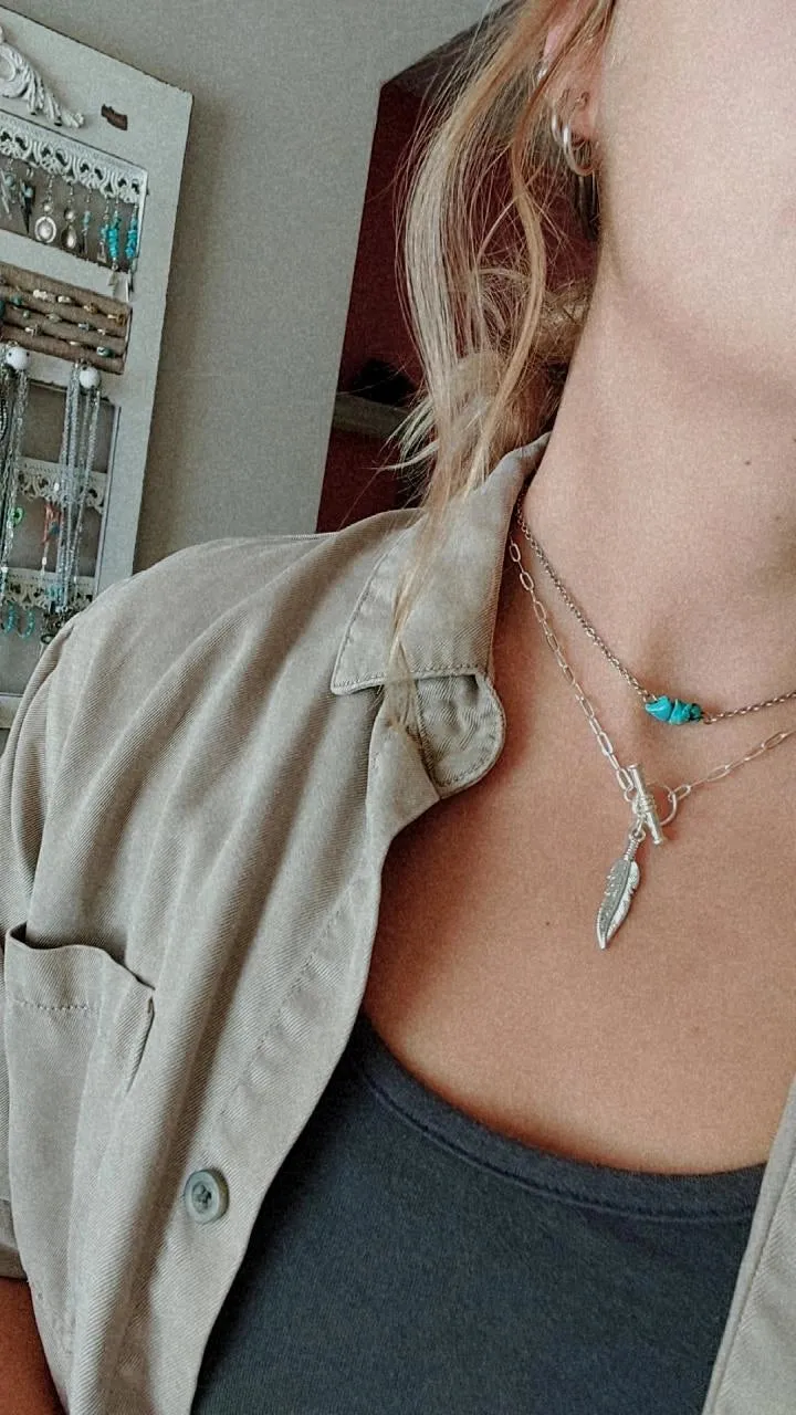 Dainty turquoise Choker