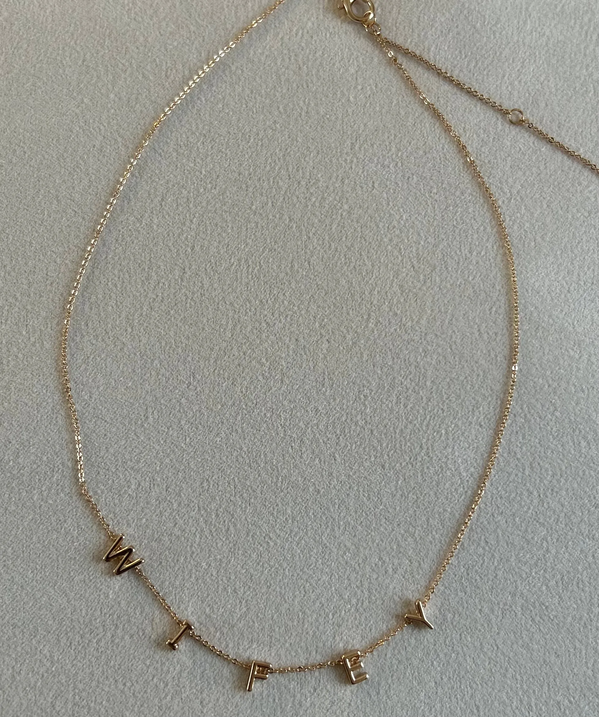 Dainty Wifey Necklace