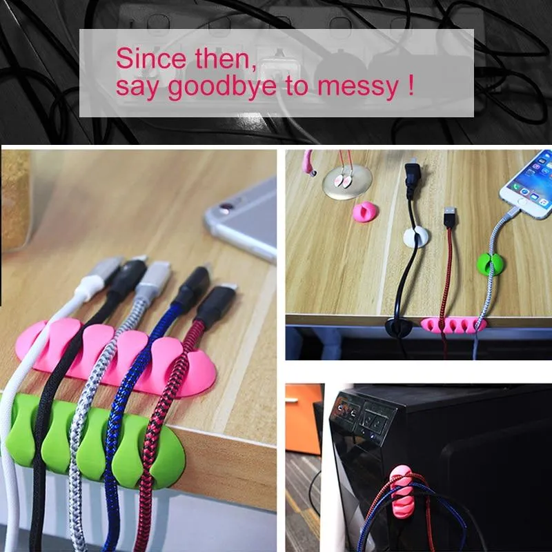 Desktop & Phone Cables organizer