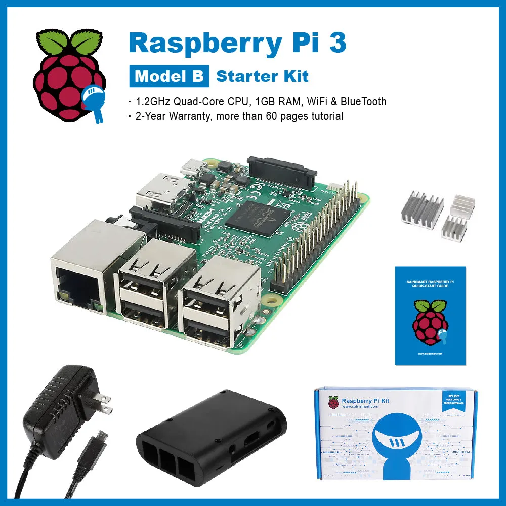 [Discontinued] Raspberry Pi 3 Basic Kit