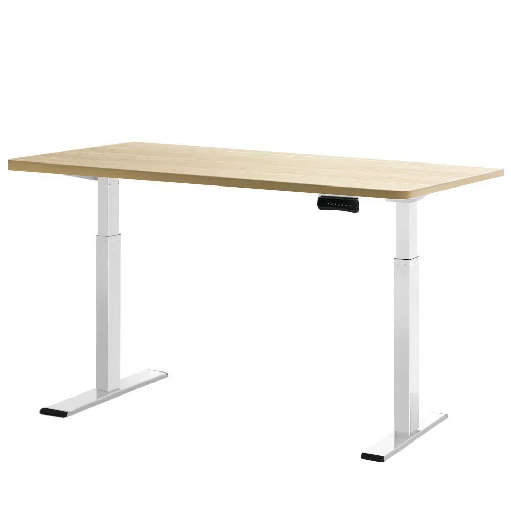 Dual Motor Adjustable Standing Desk Frame & Desktop Set - Artiss