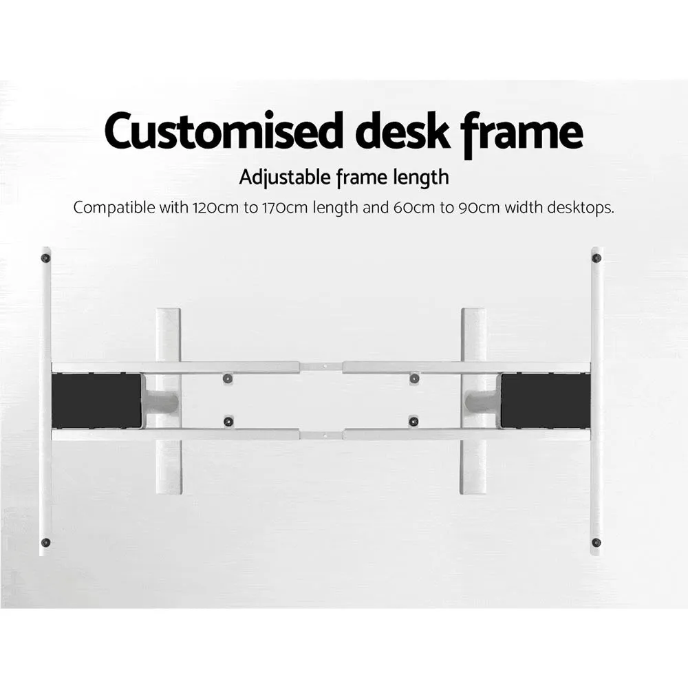 Dual Motor Height-Adjustable Standing Desk 120CM - Artiss