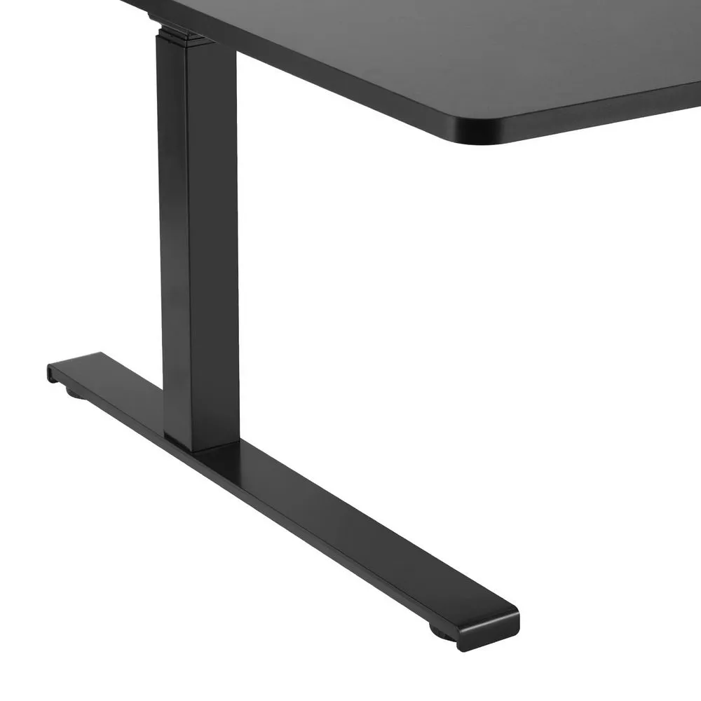 Dual-Motor L-Shaped Standing Desk 160CM Black - Artiss