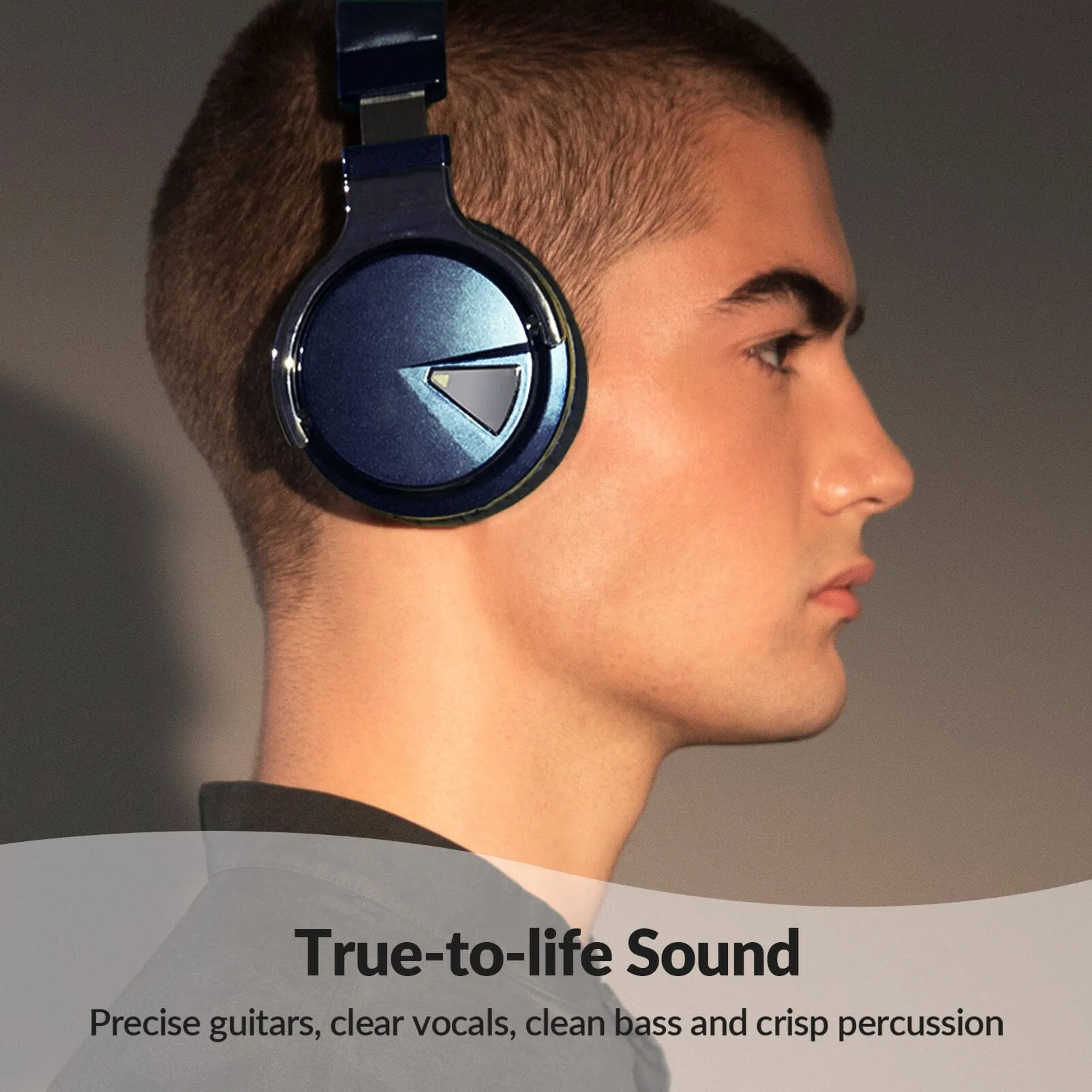 E7 Active Noise Cancelling Bluetooth Over-ear Headphones