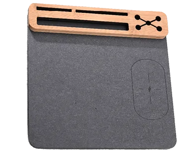 Eco Wireless Bamboo Mouse pad