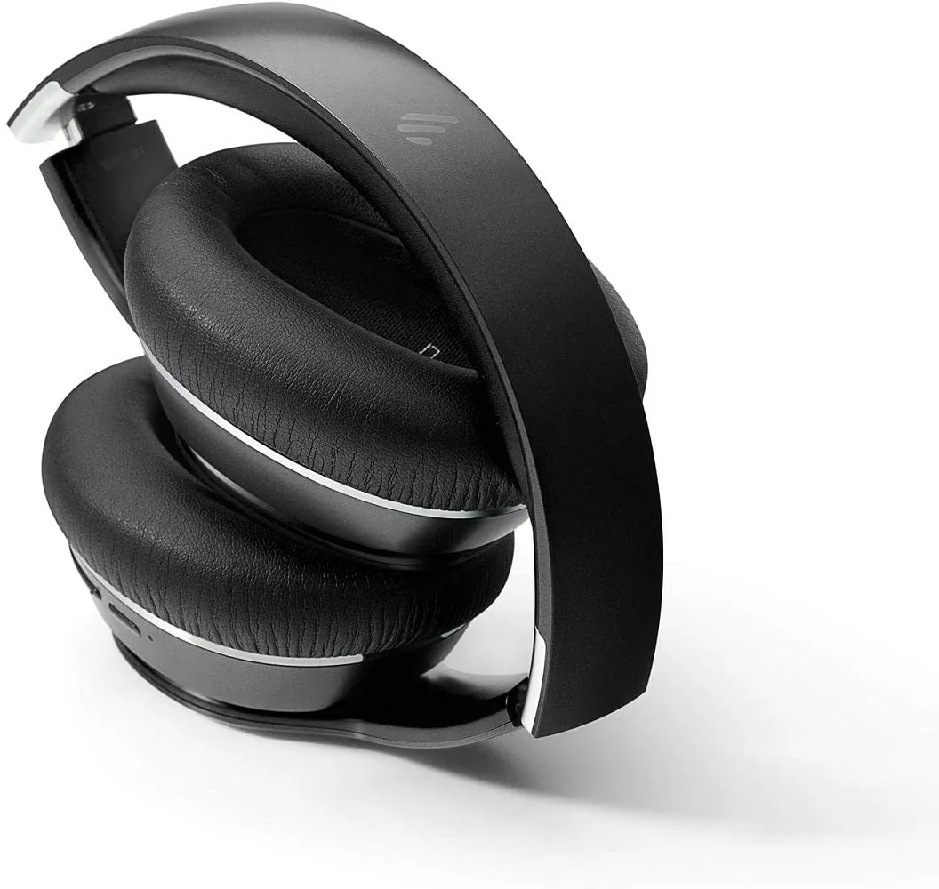 Edifier W820BT Bluetooth Headphones - Foldable Wireless Headphone with 80-Hour Long Battery Life (Black)