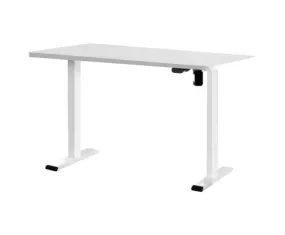 Electric Standing Desk Motorised Adjustable Sit Stand Desks White