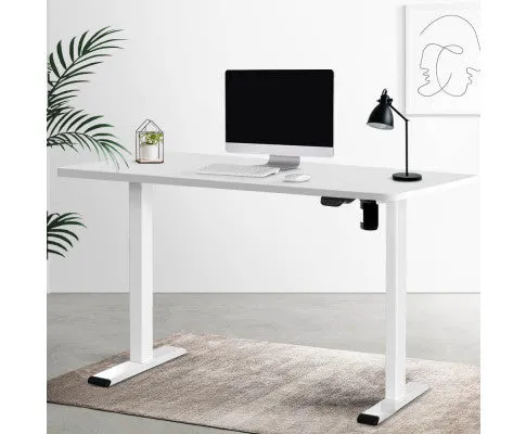 Electric Standing Desk Motorised Adjustable Sit Stand Desks White