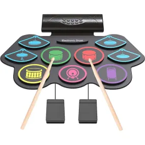 Electronic Roll Up Drum Kit