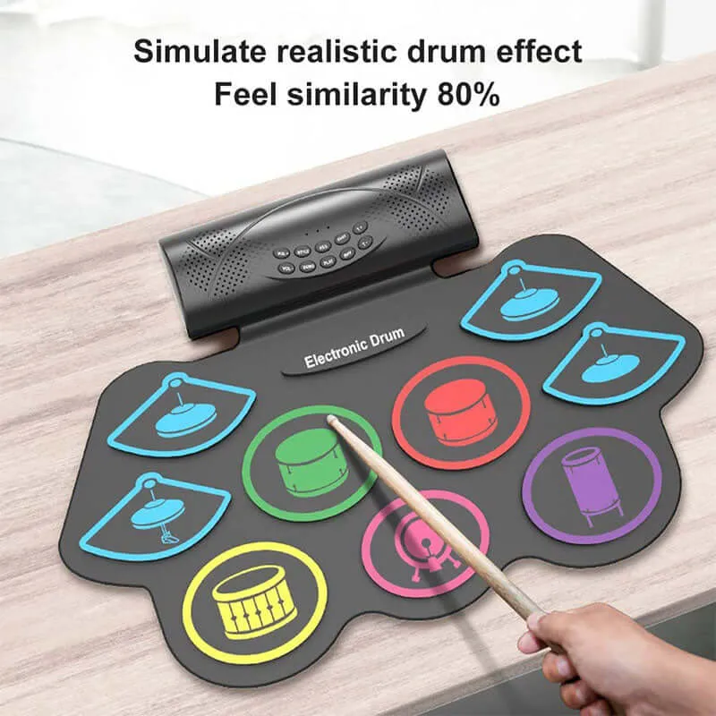 Electronic Roll Up Drum Kit