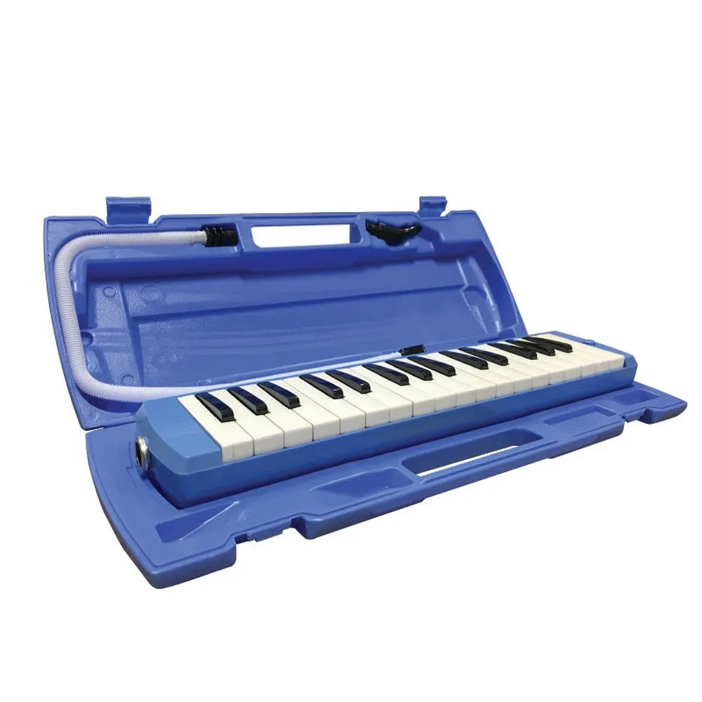 Fernando 32 Keys Melodion Keyboard Piano with Short Mouth Piece and Plastic Case (Blue, Green, Pink) | MM-32N