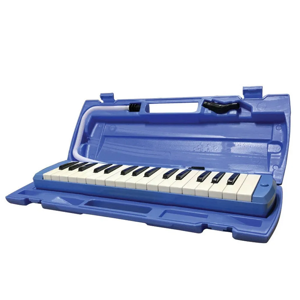 Fernando 32 Keys Melodion Keyboard Piano with Short Mouth Piece and Plastic Case (Blue, Green, Pink) | MM-32N