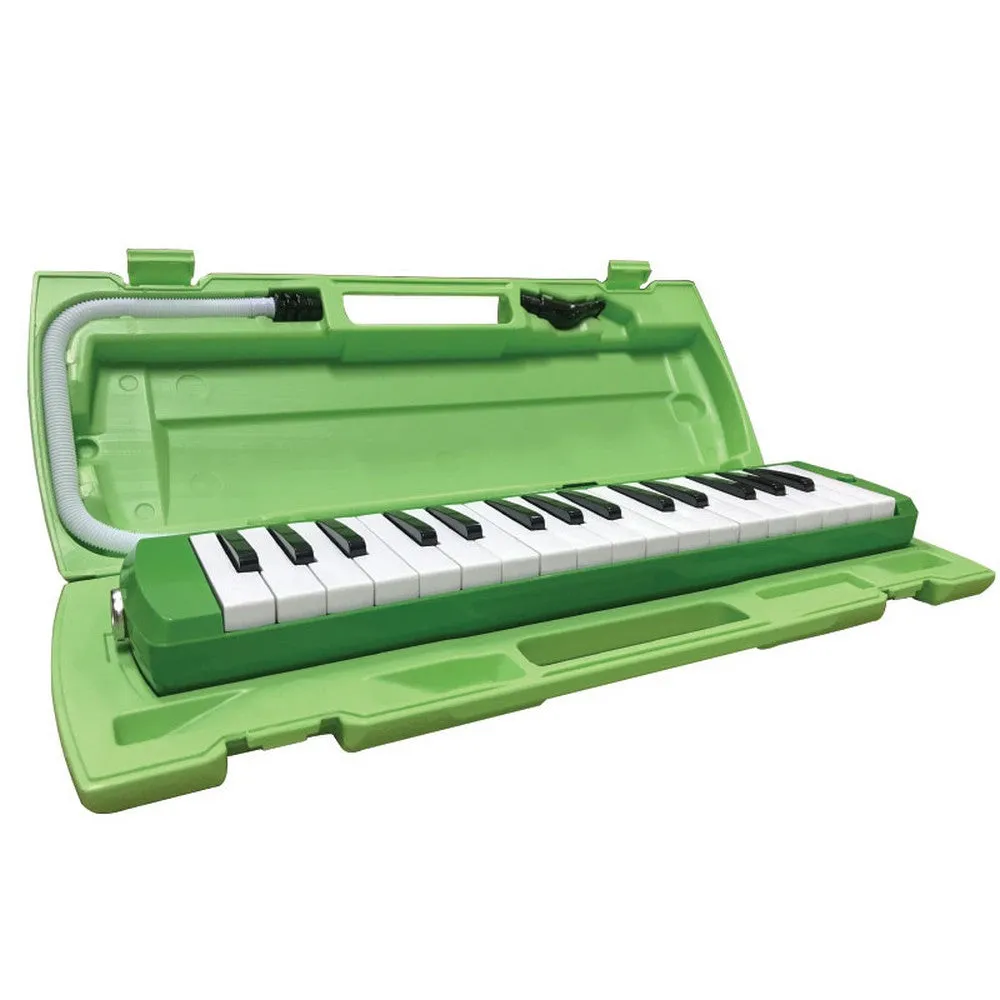 Fernando 32 Keys Melodion Keyboard Piano with Short Mouth Piece and Plastic Case (Blue, Green, Pink) | MM-32N