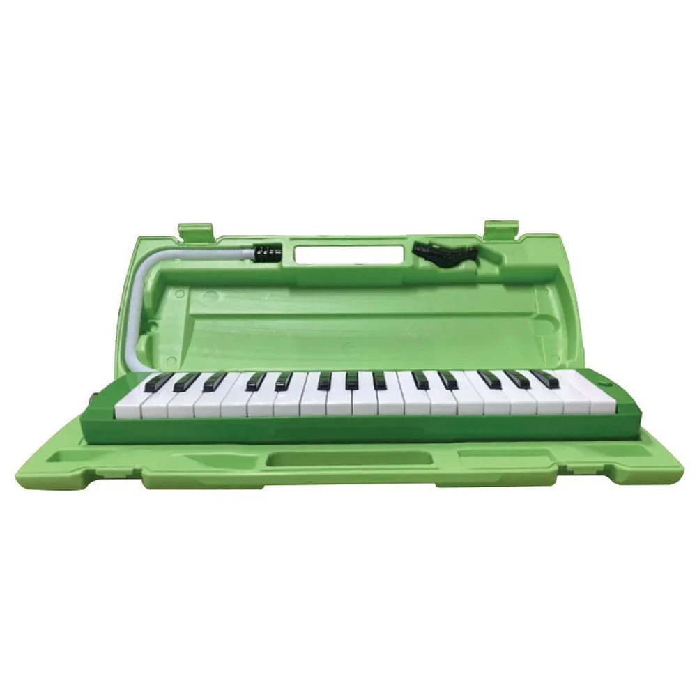 Fernando 32 Keys Melodion Keyboard Piano with Short Mouth Piece and Plastic Case (Blue, Green, Pink) | MM-32N