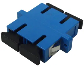 Fiber Optic Adapter, Single Mode, SC/UPC Duplex Coupler