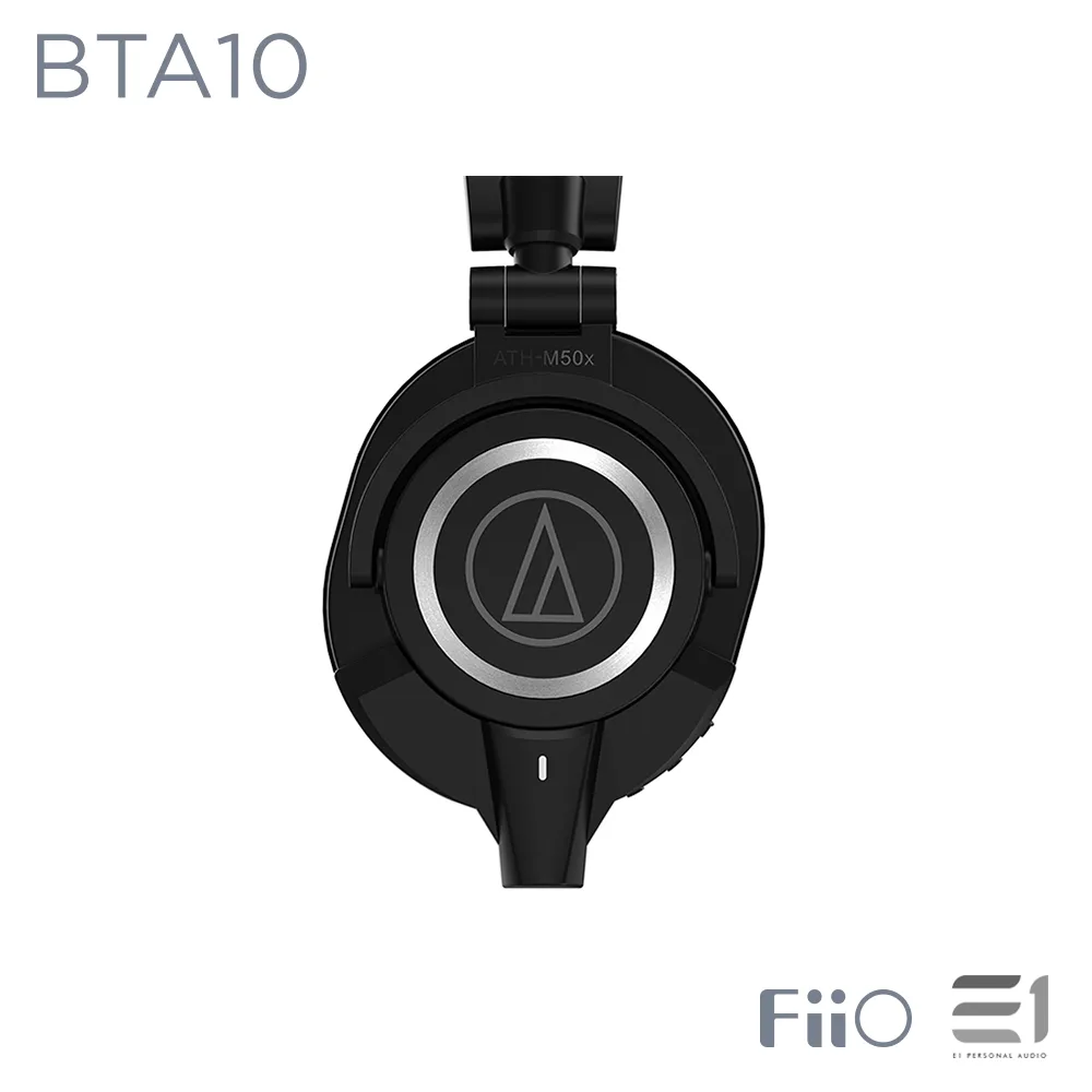 FiiO BTA10 Bluetooth Adaptor for Audio-Technica ATH-M50x and ATH-MSR7