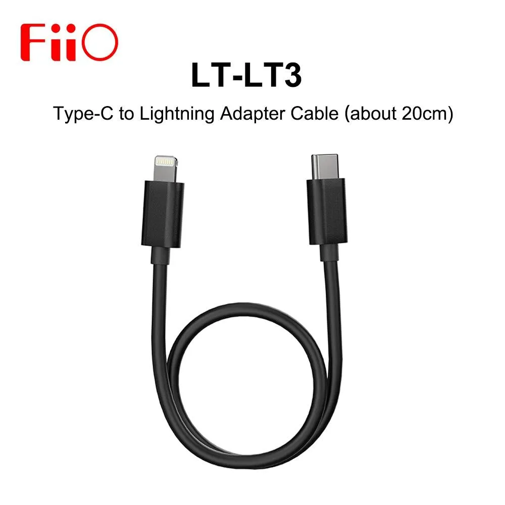 FiiO LT-LT3 Type-C To Lightning OTG Cable For iOS With BTR5