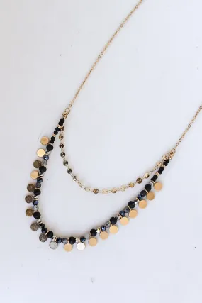 FINAL SALE - Aspen Beaded Layered Necklace