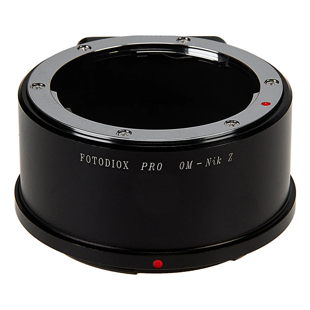 Fotodiox Pro Lens Mount Adapter Compatible with Olympus Zuiko (OM) 35mm SLR Lenses to Nikon Z-Mount Mirrorless Camera Bodies