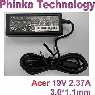 Genuine Adapter Power Charger for Acer Aspire 5 A515-54 A515-54G series   cord