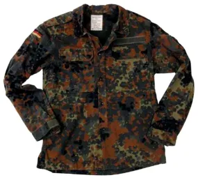 GERMAN FLECKTARN CAMO FIELD SHIRT - SURPLUS