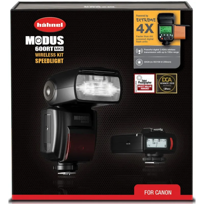 Hahnel Modus 600RT MKII Speedlight Wireless Kit for Canon