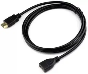 HDMI 1.5M MALE TO FEMALE CABLE