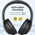 Head-mounted Bluetooth Headset Active Noise Cancellation Bluetooth 5.3 Headset