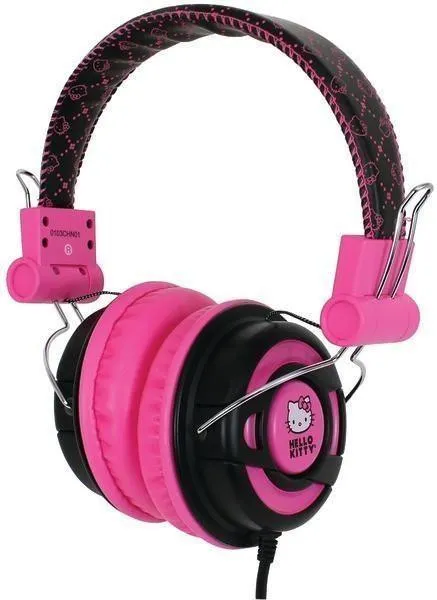 HELLO KITTY KT2091BP Over-the-Ear Foldable Headphones