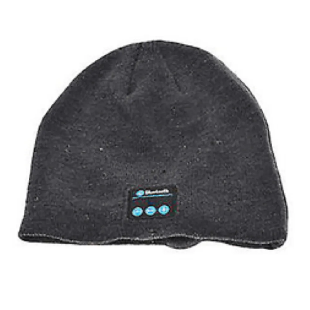 Homesound Rechargeable Bluetooth Beanie Hat with Built-In Headphones - Grey | CB501