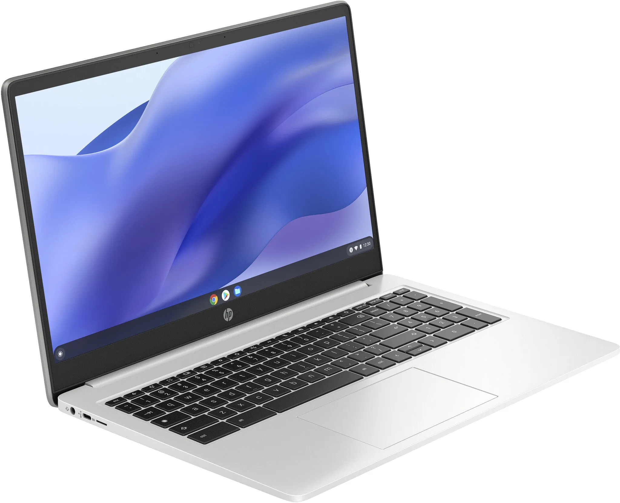 HP Chromebook 15a-na0005na Intel® Pentium® Silver N6000 39.6 cm (15.6") Full HD 4 GB LPDDR4x-SDRAM 128 GB eMMC Wi-Fi 5 (802.11ac) ChromeOS Silver