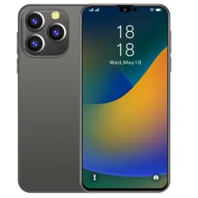 i14 Pro Max N86 Smartphone - 6.3" Display, 4GB RAM, 32GB ROM, Face ID, Android 10, MTK6737 Quad-Core, 4G Network, Includes 64GB TF Card