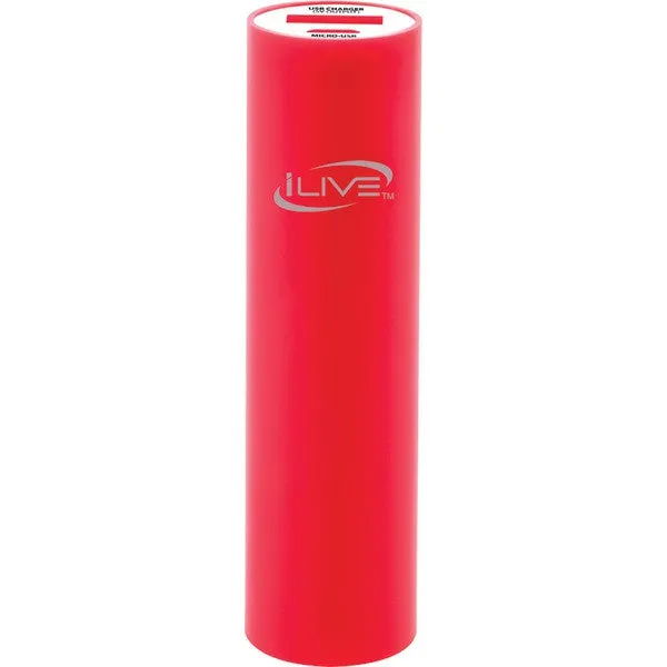 ILIVE iPC184R 1,800mAh USB-Micro USB Portable Charger