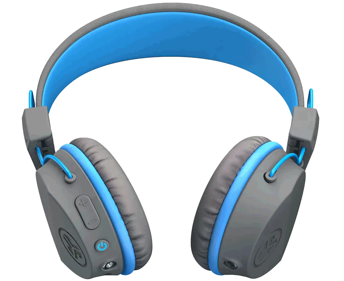 JLAB JBuddies Studio Wireless Headphones | Grey / Blue