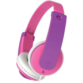 JVC HAKD7P Kids Over-Ear Headphones (Pink)