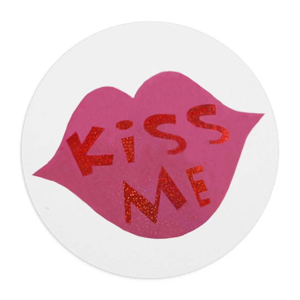 Kiss Me Mouse Pad