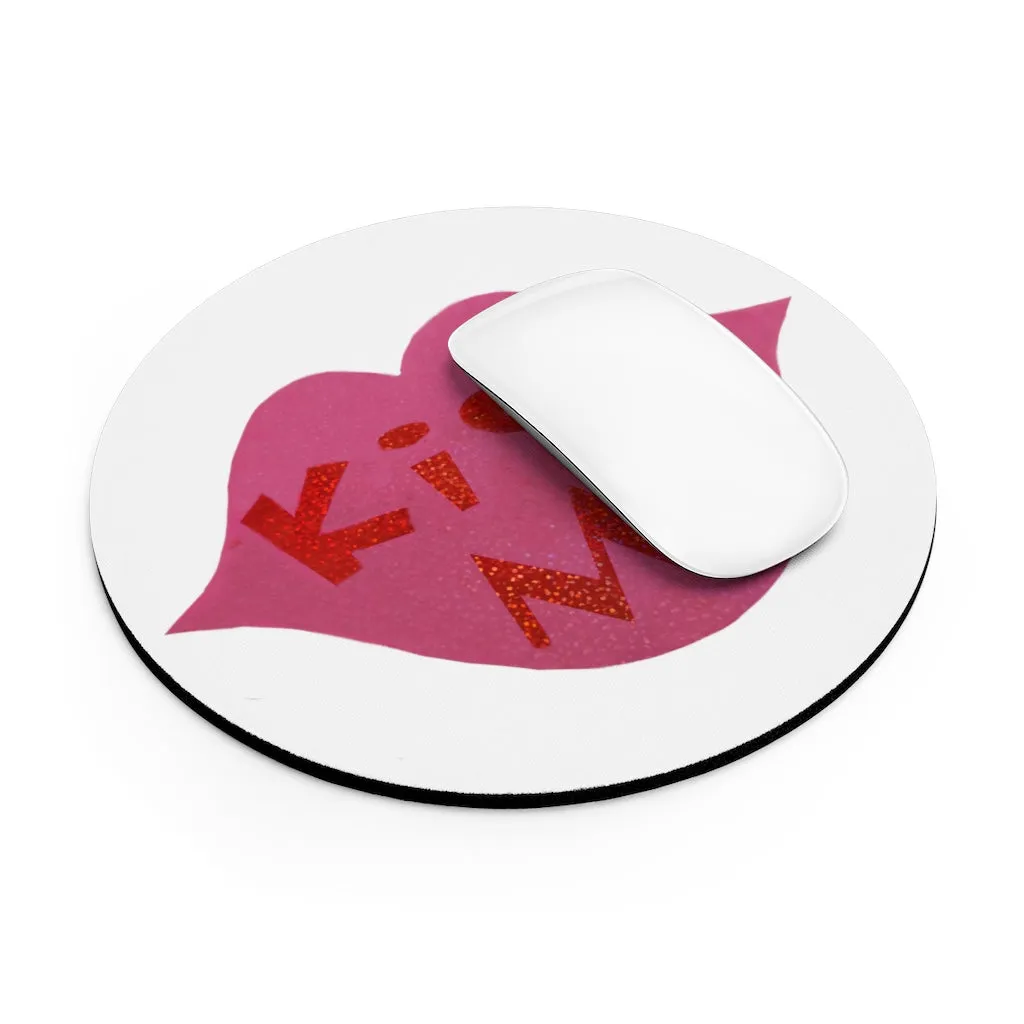 Kiss Me Mouse Pad