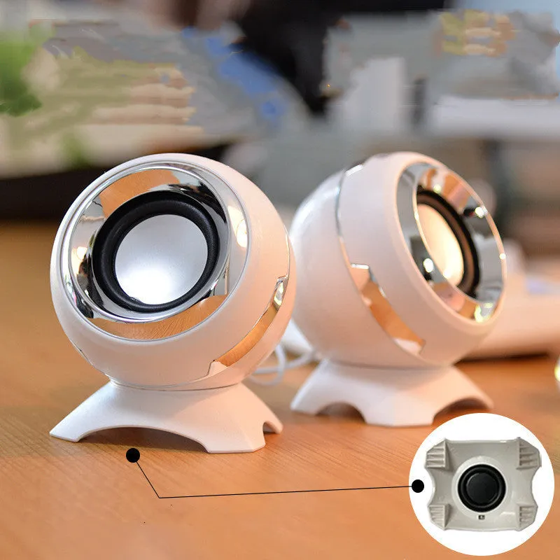 Laptop Computer Stereo Desktop Desktop Mini Multimedia Speaker Office Home