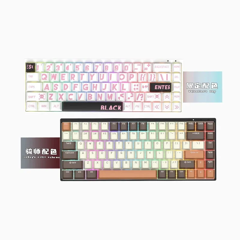 Latenpow Looting68 Magnetic Switch Keyboard 65% NKRO Hot Swappable RGB Fast Trigger PBT Keycap MCU Hall Sensor looting84 75%