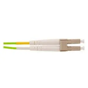 LC/UPC to SC/UPC OM1 Duplex 2.0mm Fiber Optic Patch Cord, OFNR, Multimode 62.5/125, Orange Jacket, Beige Connector, 3 meter (10 ft)