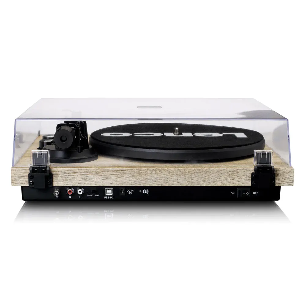 Lenco 42cm Turntable with Bluetooth Connectivity (Pine)