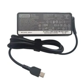 Lenovo 65W AC Adapter OEM Wall Charger Power Supply (ADLX65YLC2A) - Black