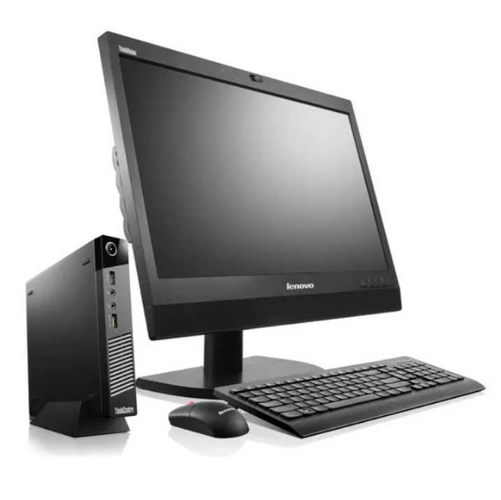 Lenovo ThinkCentre M92 TINY Desktop   20" Major Brand LCD Monitor • Core i5 3470T 2.9Gz • 500GB HDD • 8GB RAM • Win 10 PRO 64 Bit