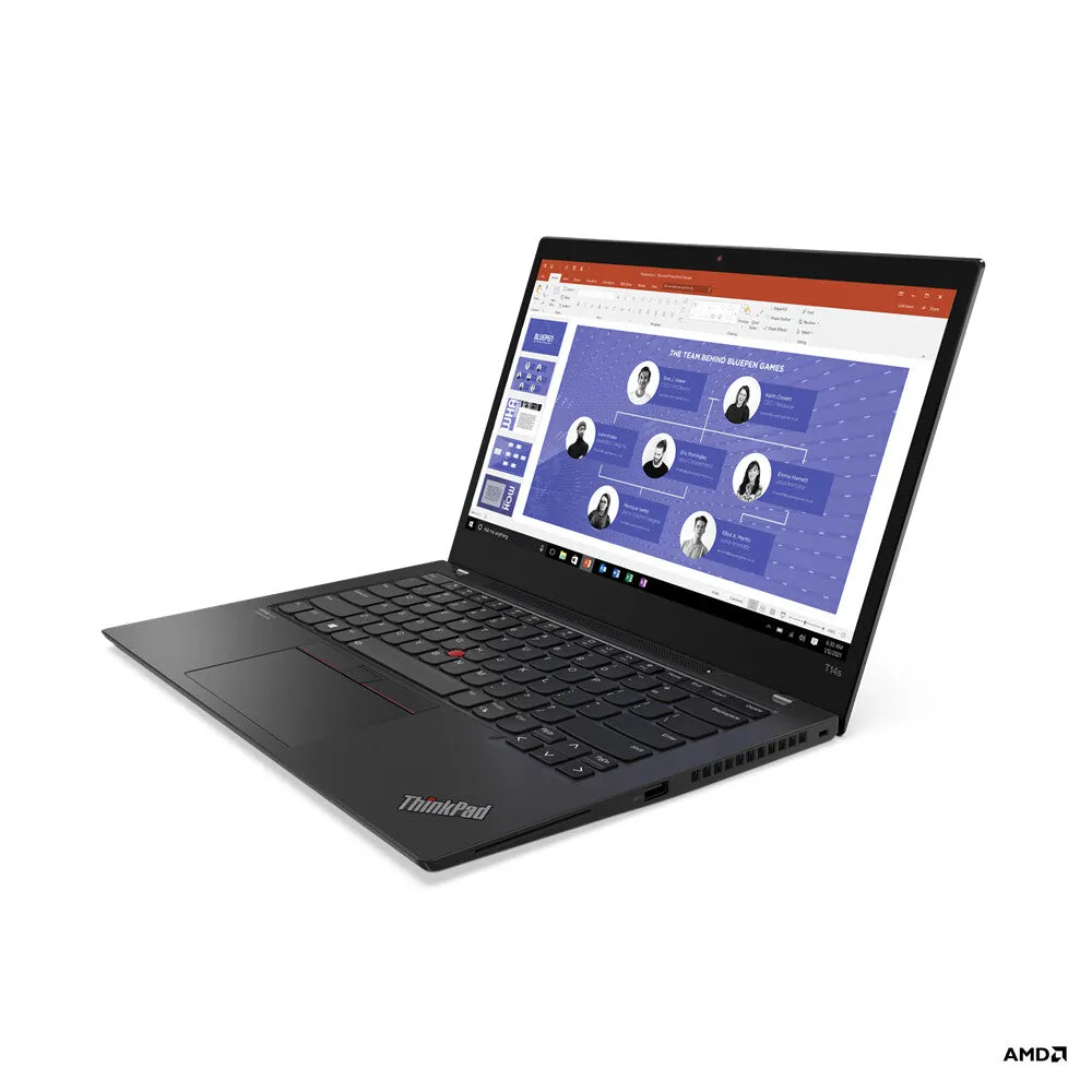 Lenovo ThinkPad T14s Gen.2 AMD Ryzen™ 7 PRO 5850U Laptop 35.6 cm (14") Full HD 16 GB LPDDR4x-SDRAM 512 GB SSD Wi-Fi 6 (802.11ax) Windows 11 Pro Black