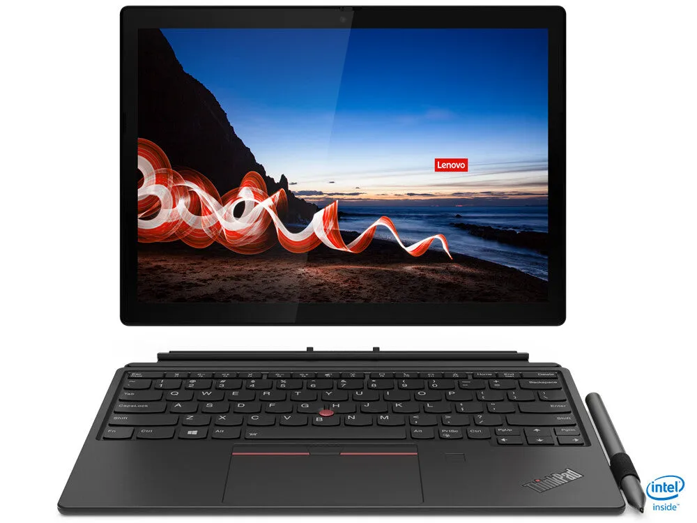 Lenovo ThinkPad X12 Detachable Intel® Core™ i5 i5-1130G7 Hybrid (2-in-1) 31.2 cm (12.3") Touchscreen Full HD  8 GB LPDDR4x-SDRAM 256 GB SSD Wi-Fi 6 (802.11ax) Windows 10 Pro Black